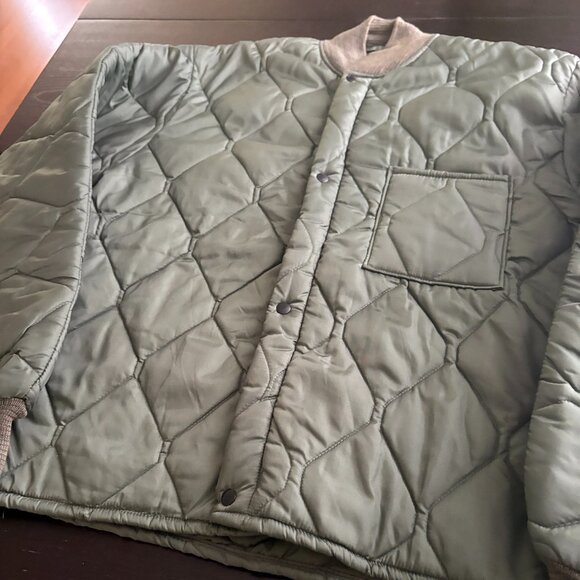NOS Vintage USAF Underwear Quilted Air Force Jacket Size Medium - Picture 2 of 5